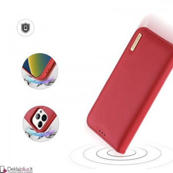 Dux Ducis Hivo odinis dėklas - raudonas (Apple Iphone 14 Pro) Dux Ducis Hivo odinis dėklas - raudonas (Apple Iphone 14 Pro)